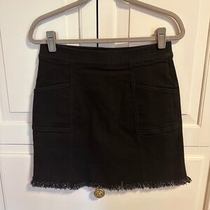 BUNDLE ❤️ Black Denim Skort, Size 6